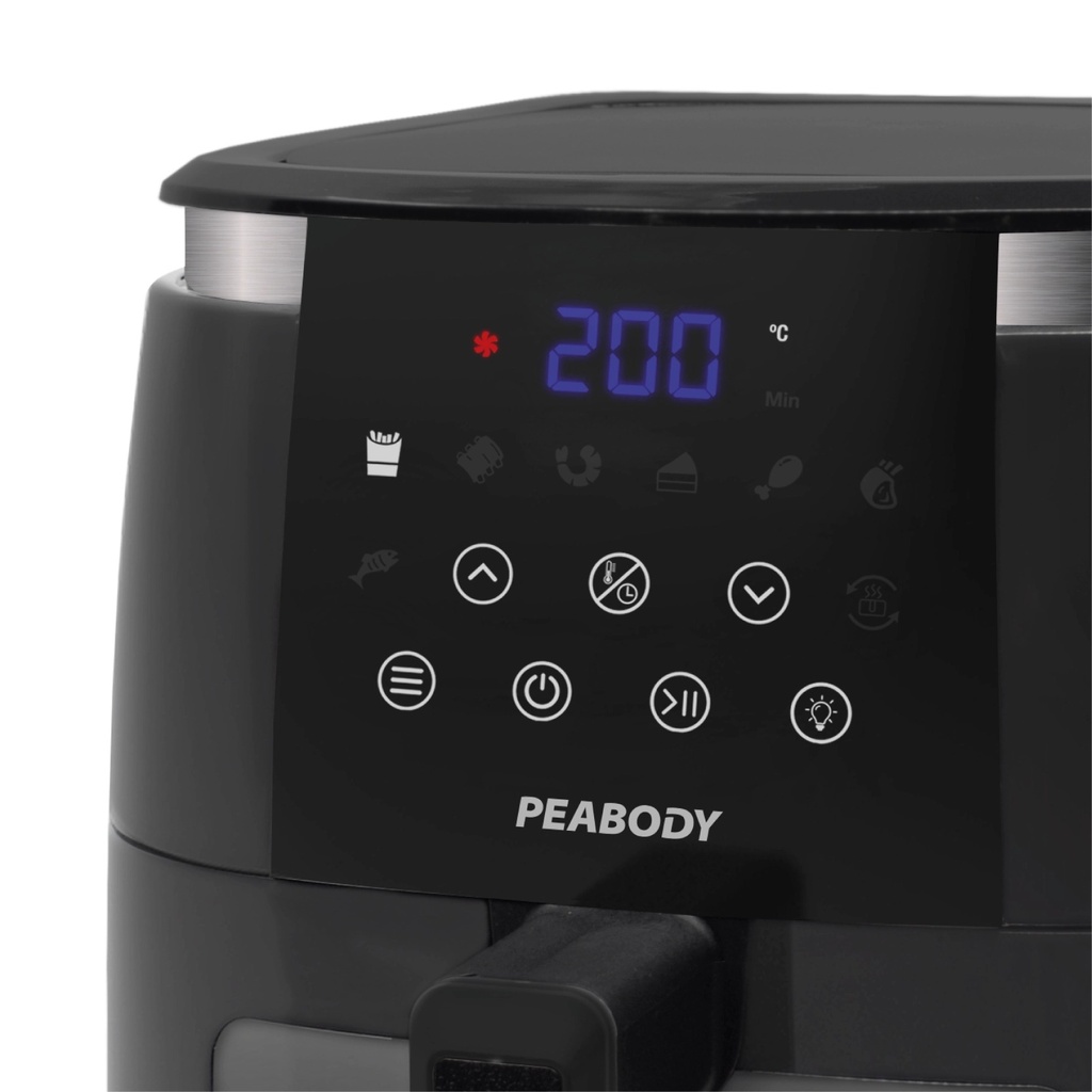 FREIDORA DIGITAL PEABODY PE-AFD650N 6.5L