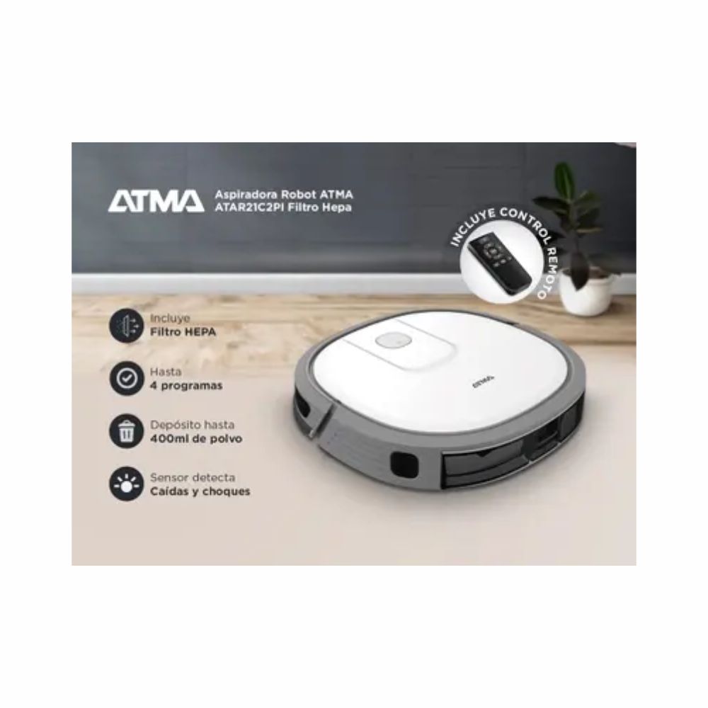 ASPIRADORA ATMA ATAR21C2PI ROBOT