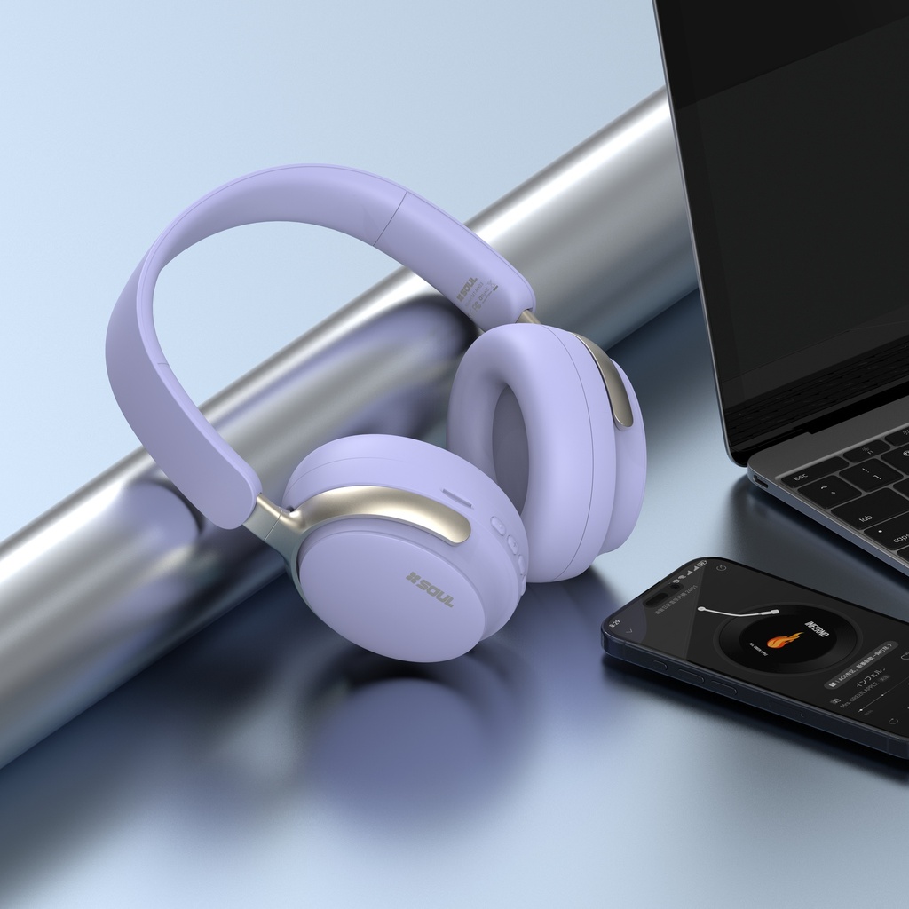 AURICULAR SOUL AUR-BT250LI LILA