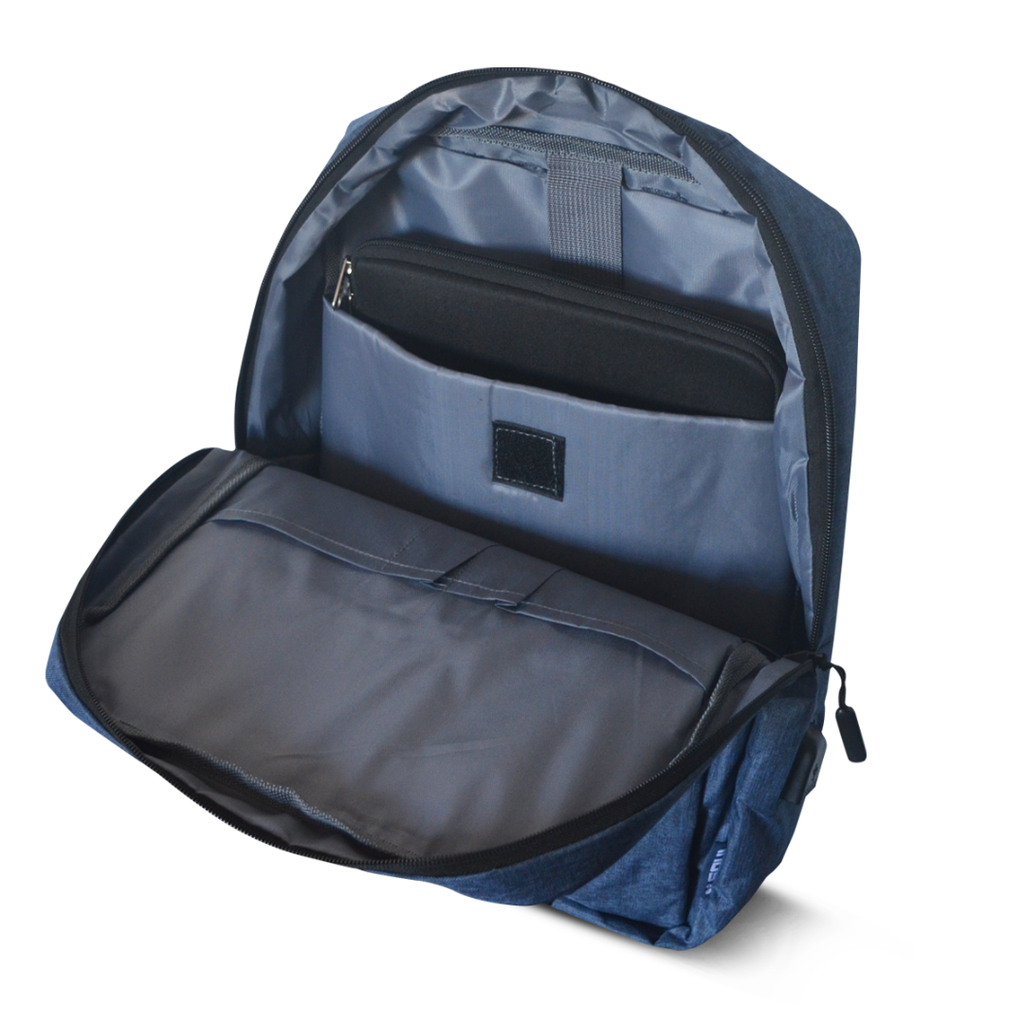 MOCHILA SOUL MOC-S01AZ PORTANOTEBOOK 15.6" AZUL