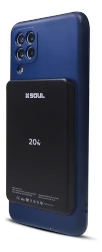 CARGADOR PORTATIL SOUL PBS-QI5AMPD20W 5000mAh MAGNETICO
