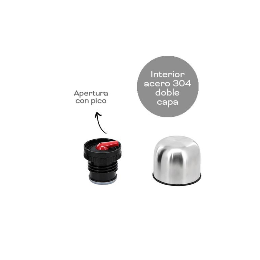 TERMO DISCOVERY 18489 1000ML GRIS