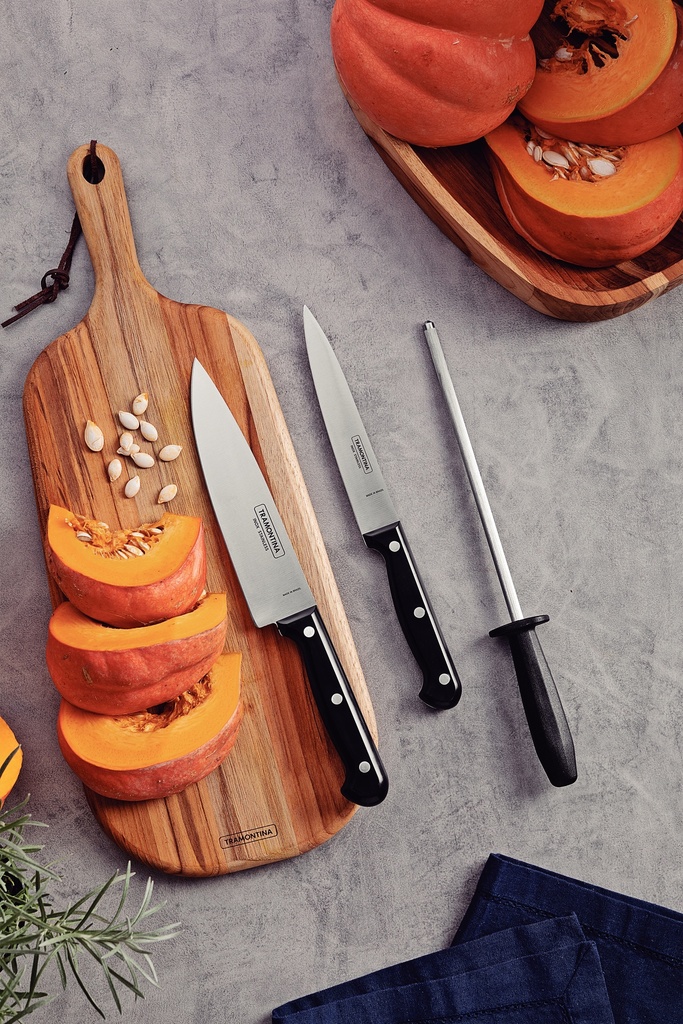 JUEGO CUCHILLOS TRAMONTINA 23899/072 ULTRACORTE