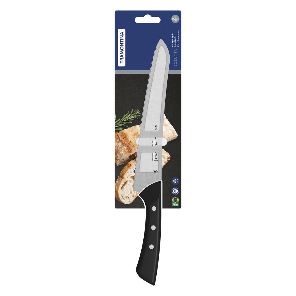 CUCHILLO PARA PAN TRAMONTINA 24252/108 SOLUTTA