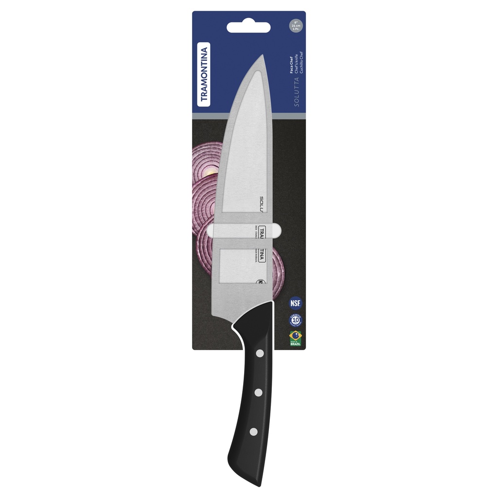 CUCHILLO COCINERO TRAMONTINA 24254/108 SOLUTTA