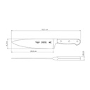 CUCHILLO COCINERO TRAMONTINA 21541/198 CENTURY WOOD