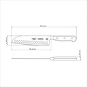 CUCHILLO CARNICERO TRAMONTINA 21542/197 CENTURY WOOD