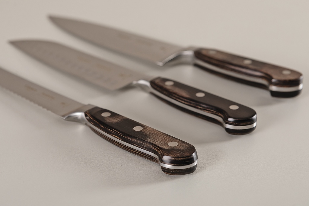 CUCHILLO CARNICERO TRAMONTINA 21542/197 CENTURY WOOD