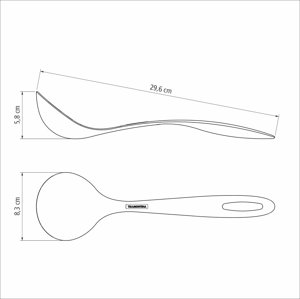 CUCHARON ABILITY TRAMONTINA 25157/100 ABILITY