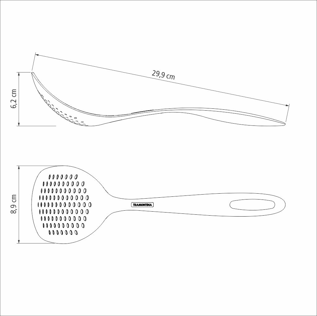 ESPUMADERA ABILITY TRAMONTINA 25158/100 ABILITY
