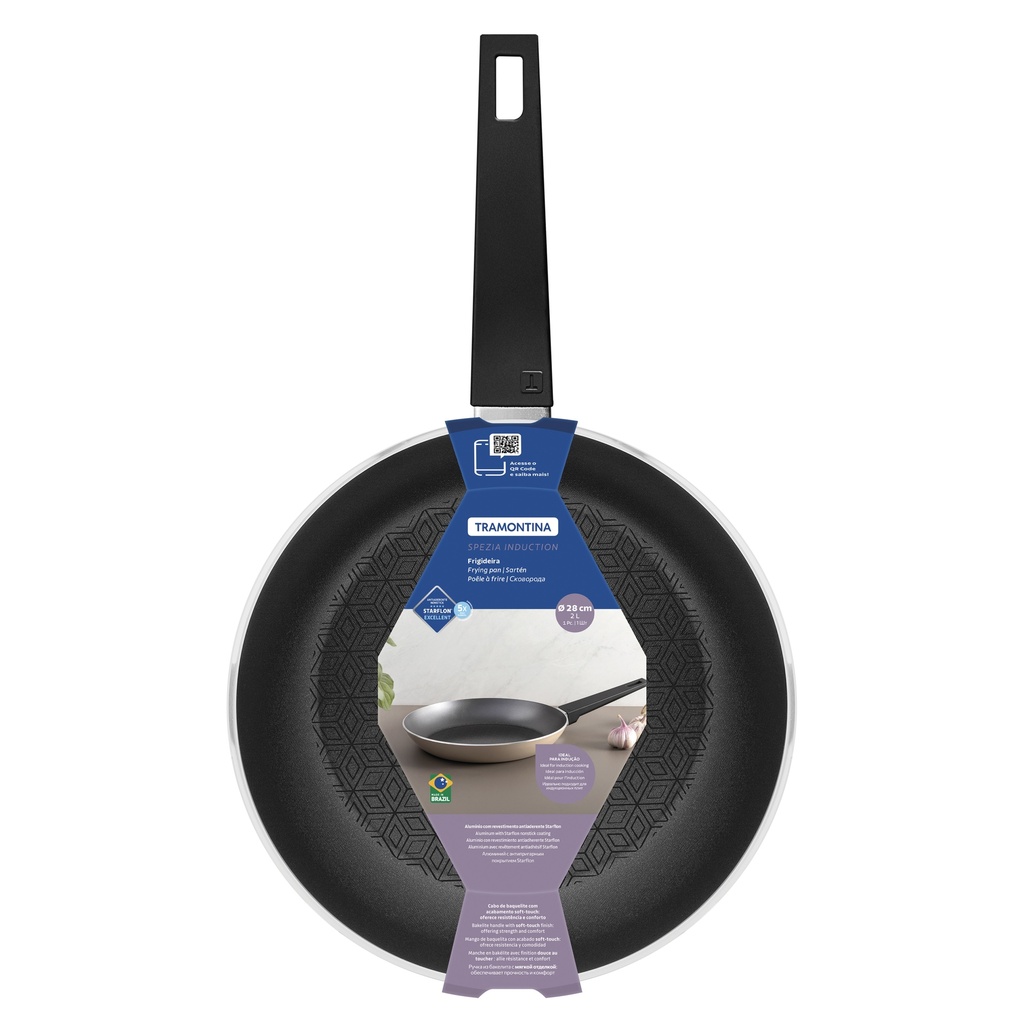 SARTEN TRAMONTINA 28370/328 SPEZIA INDUCCION 28CM