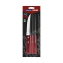 JUEGO CUCHILLOS PARA ASADO TRAMONTINA 21198/715 POLYWOOD 6PZS
