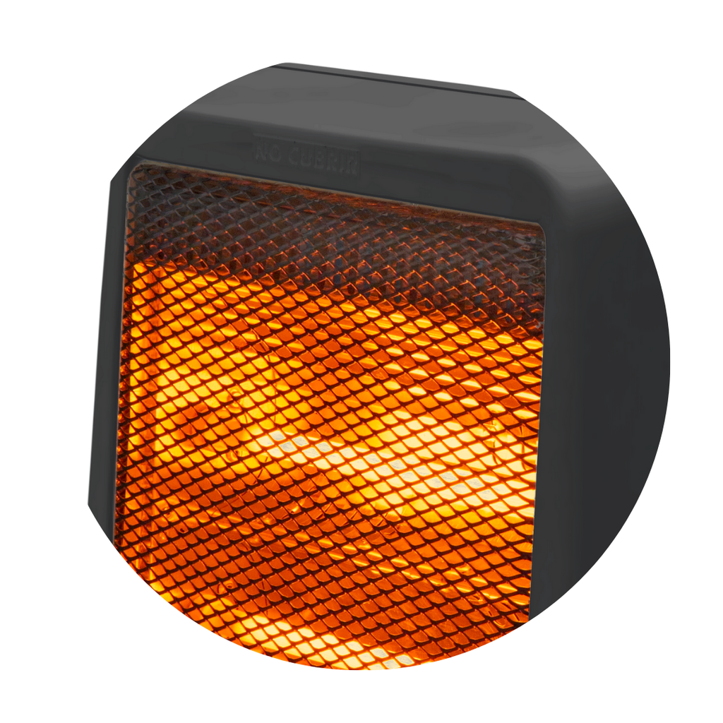 CALEFACTOR WHITENBLACK WBCIWB02 INFRAROJO 2 TUBOS