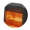 CALEFACTOR WHITENBLACK WBCIWB02 INFRAROJO 2 TUBOS