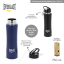 BOTELLA TERMICA EVERLAST 14711-C 750ML NEGRO CON PICO