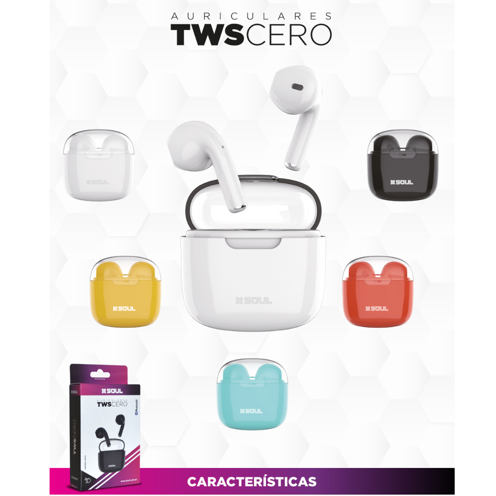 AURICULAR SOUL TWS200BL BLANCO