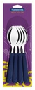 JUEGO CUCHARAS DE MESA TRAMONTINA 23163/910 NEW KOLOR 12PZS AZUL