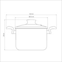 OLLA TRAMONTINA 28530/620 PARIS 20CM