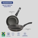 JUEGO DE SARTENES TRAMONTINA 28599/600 PARIS 2PZS
