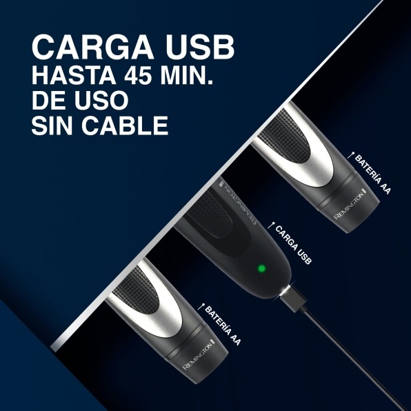 TRIMMER REMINGTON MB906 RECARGABLE USB