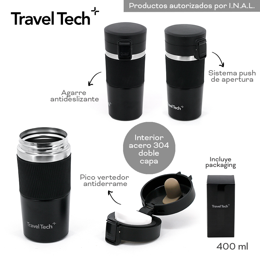 VASO TERMICO TRAVEL TECH 18617 400ML