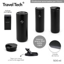 VASO TERMICO TRAVEL TECH 18619 500ML NEGRO