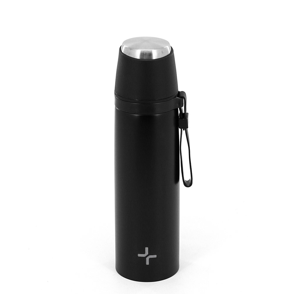 TERMO TRAVEL TECH 18660 500ML NEGRO CON PICO