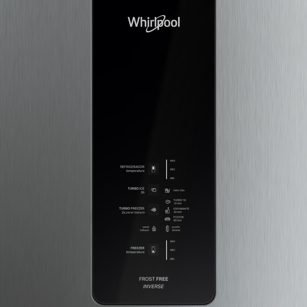 HELADERA WHIRLPOOL WRE57CK 449L INVERTER