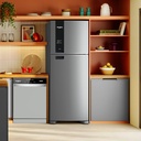 HELADERA WHIRLPOOL WRM56CK 461L INVERTER ACERO