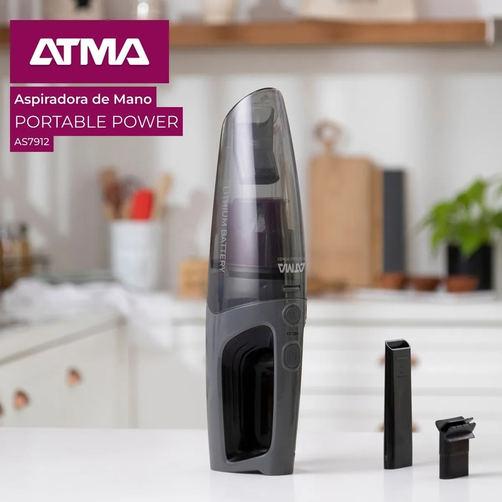 ASPIRADORA ATMA AS7912PI INALAMBRICA