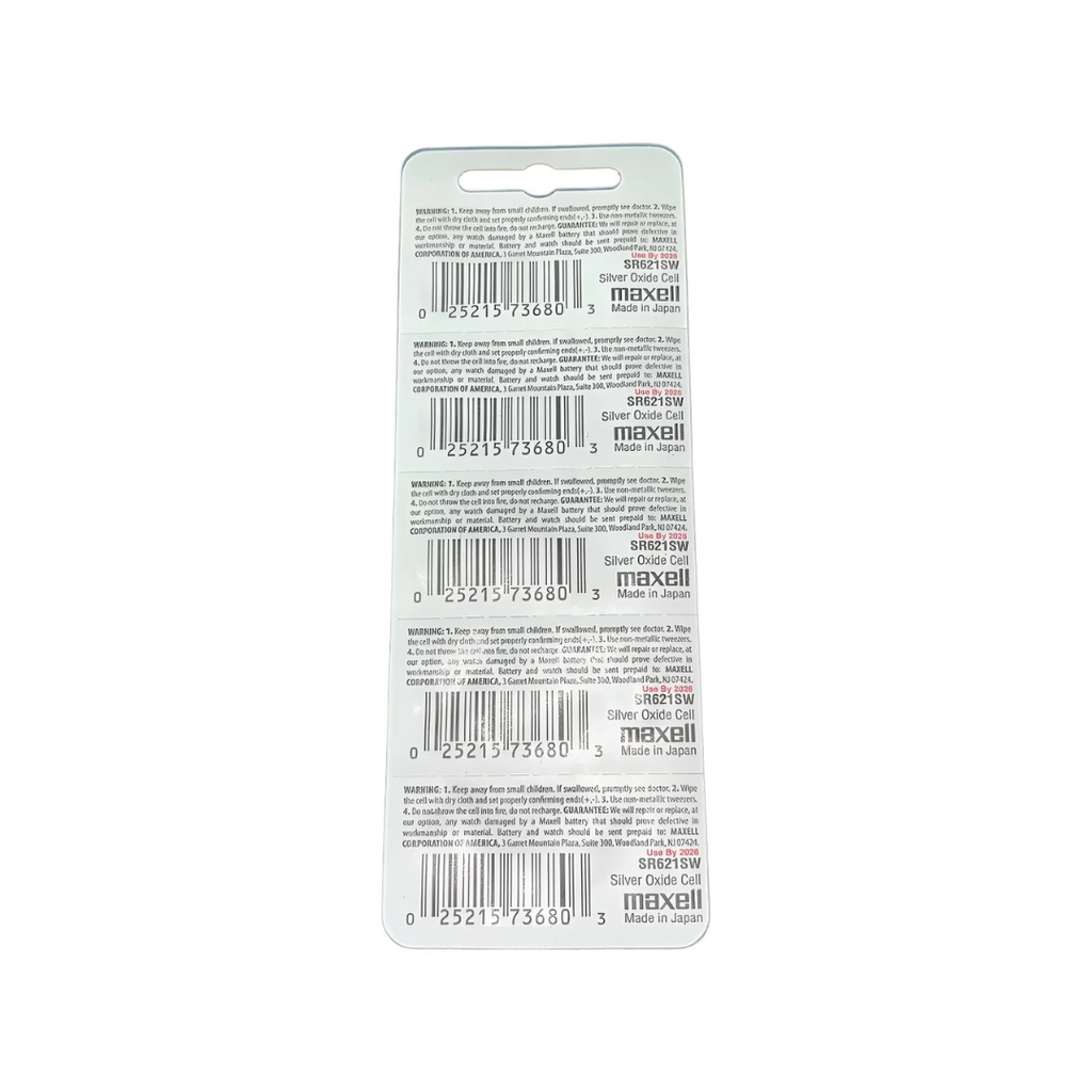 PILA MAXELL SR621SW (364) BP5