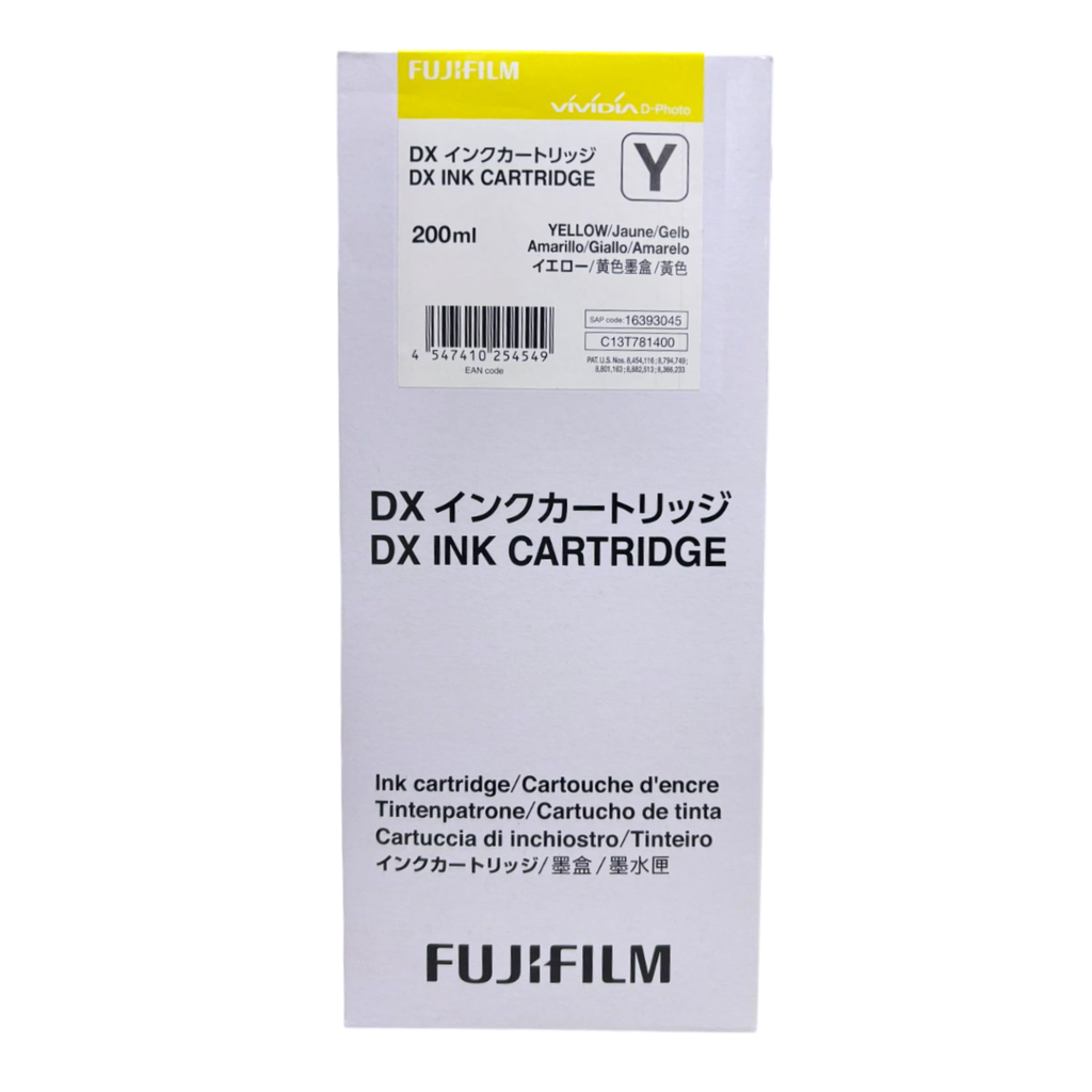 TINTA FUJI DX100 INK AMARILLO