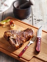 TENEDOR P/ASADO TRAMONTINA 21136/070  JUMBO POLYWOOD 12PZS ROJO