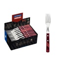 TENEDOR DE MESA TRAMONTINA 21198/718 POLYWOOD 60PZS ROJO