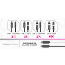 CABLE DE DATOS SOUL 4 EN 1 USB-4EN1NE PD 60w CON DISPLAY