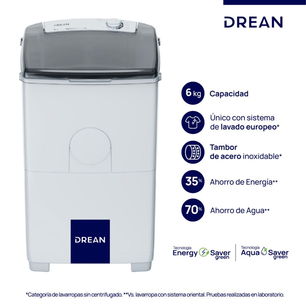 LAVARROPAS DREAN LTDR67SB 6KG