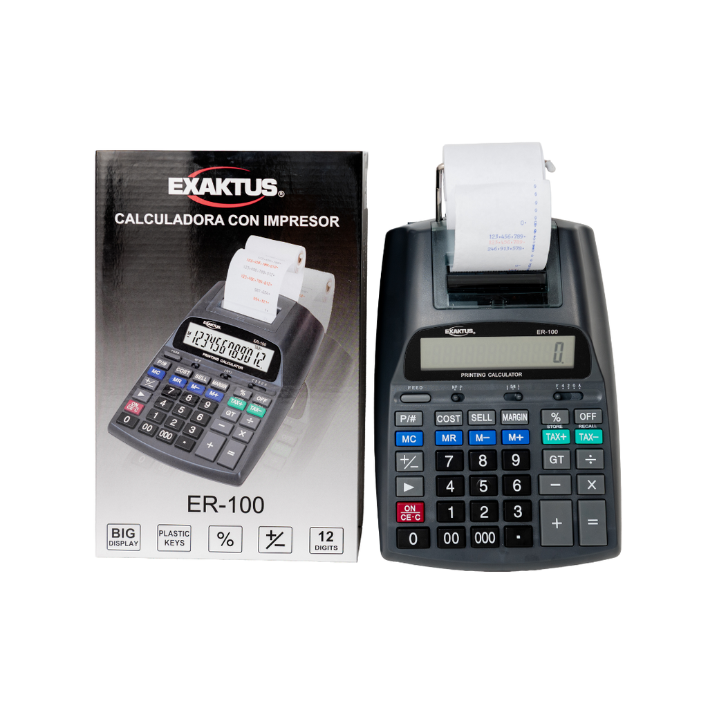 CALCULADORA EXAKTUS ER-100                                                                          