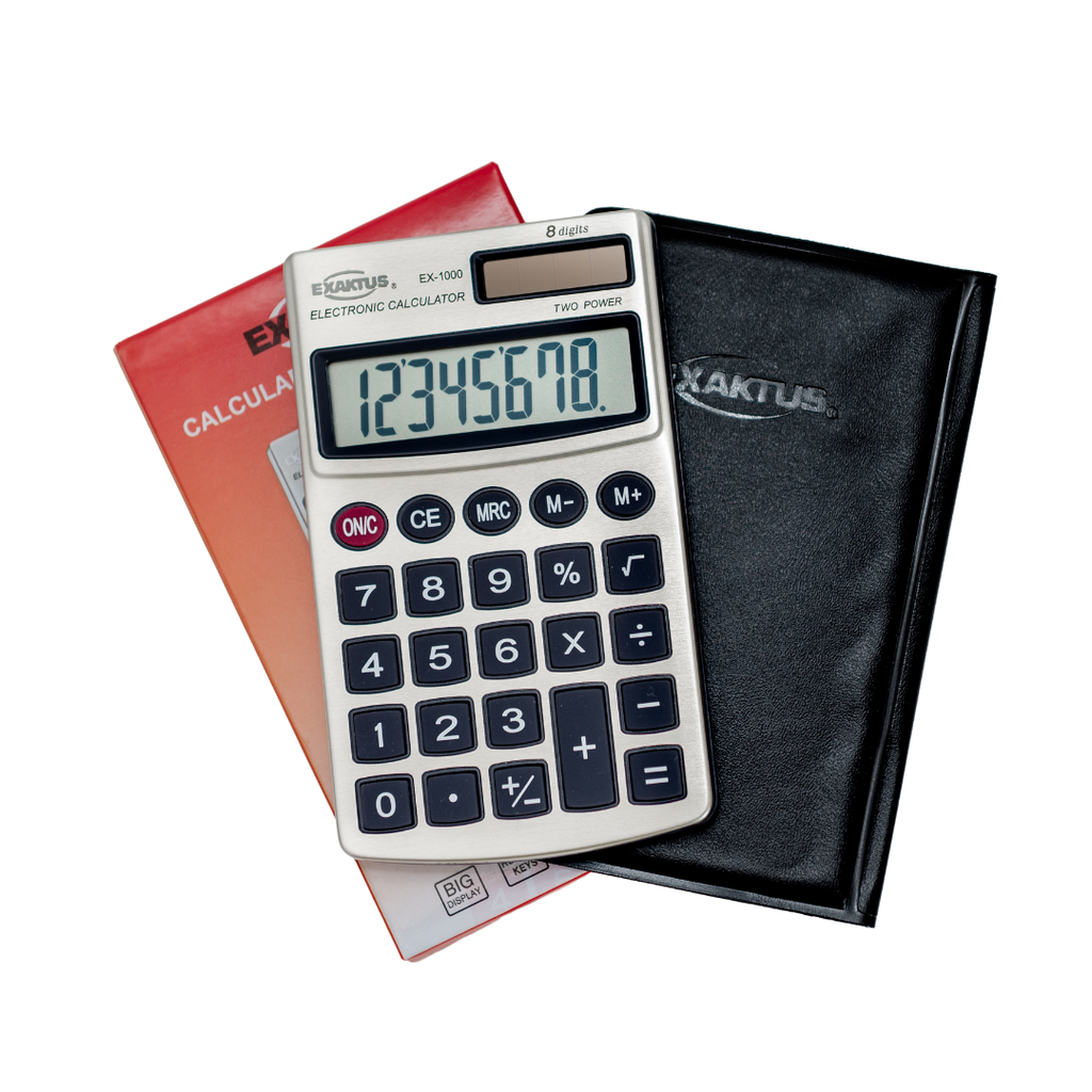 CALCULADORA EXAKTUS EX-1000 METAL