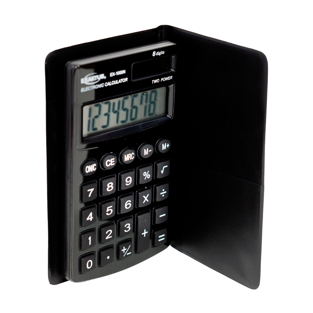 CALCULADORA EXAKTUS EX-1000N NEGRA