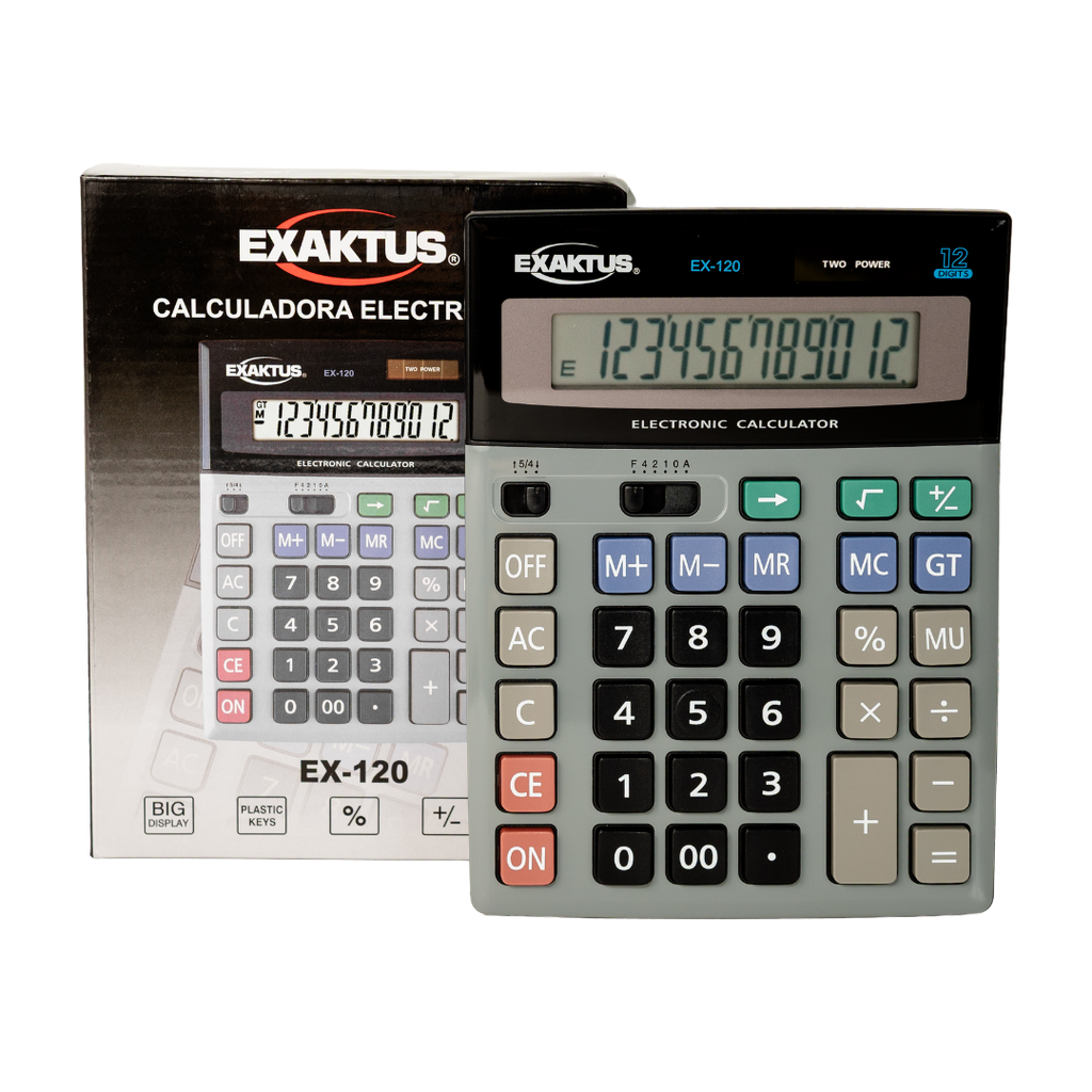 CALCULADORA EXAKTUS EX-120