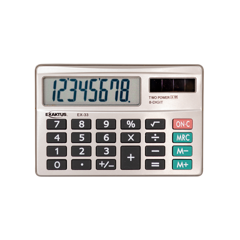 CALCULADORA EXAKTUS EX-33