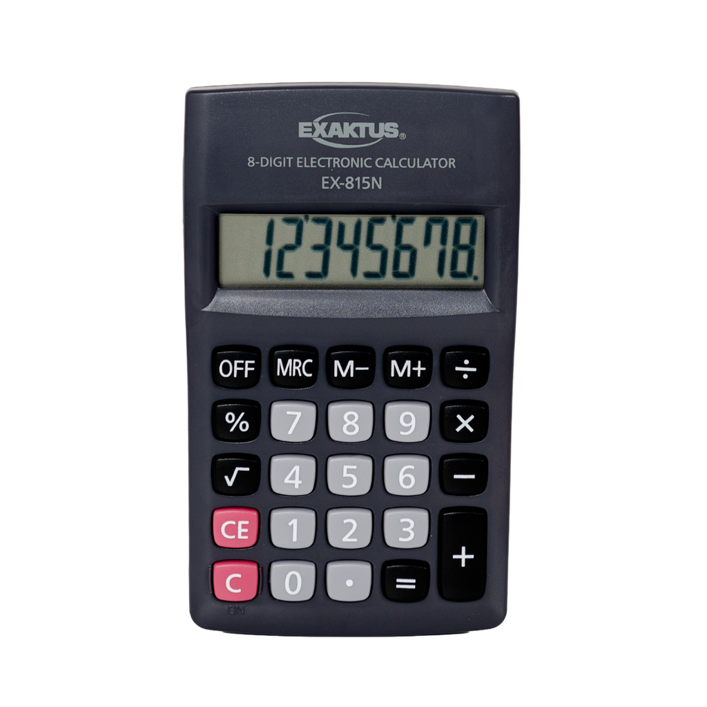 CALCULADORA EXAKTUS EX-815N NEGRO