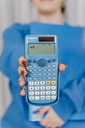 CALCULADORA EXAKTUS EX-82A ES PLUS AZUL