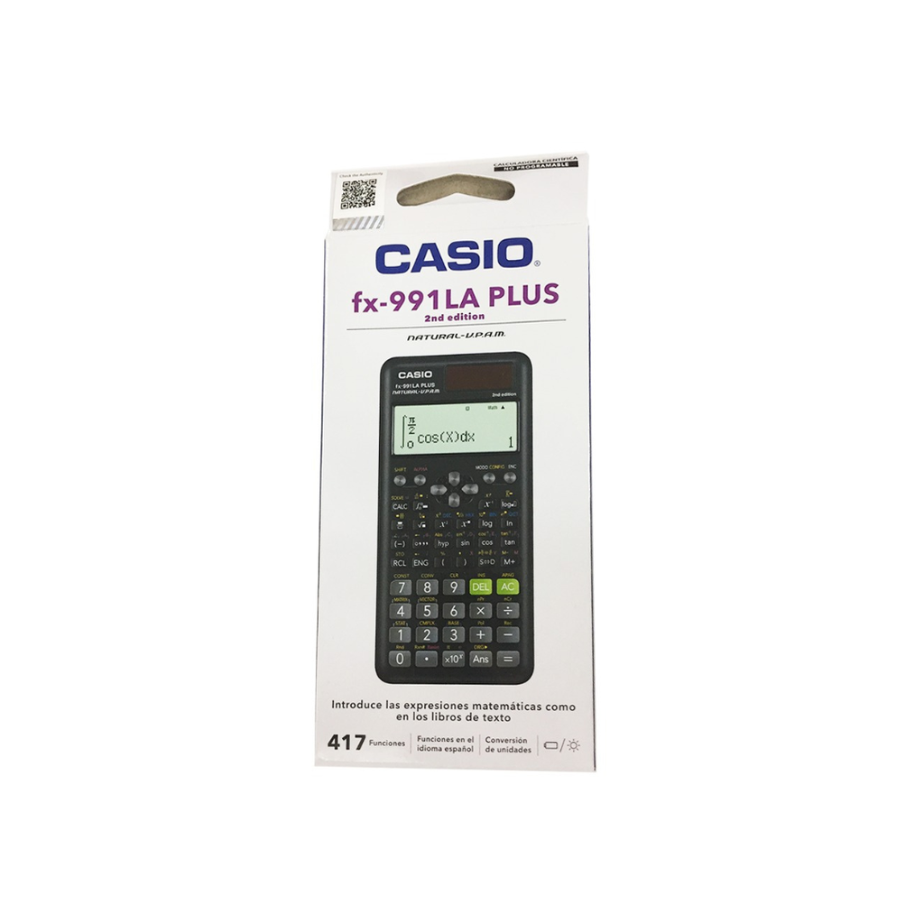 CALCULADORA CASIO FX-991LA PLUS 2