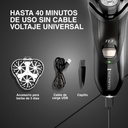 AFEITADORA REMINGTON R3011 ROTATIVA RECARGABLE USB