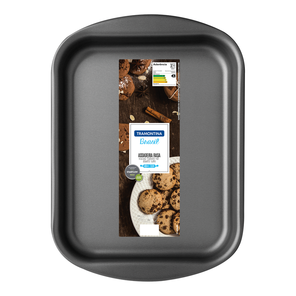 ASADERA TRAMONTINA 20053/040 RECTANGULAR BRASIL 40 CM