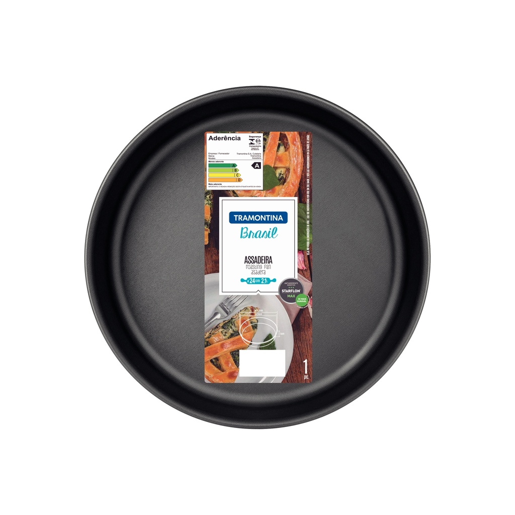 ASADERA TRAMONTINA 20057/024 BRASIL REDONDA 24CM