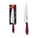 CUCHILLO PARA CARNE TRAMONTINA 21189/178  POLYWOOD ROJO 8"
