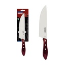 CUCHILLO PARA CARNE TRAMONTINA 21191/178  POLYWOOD ROJO 8"
