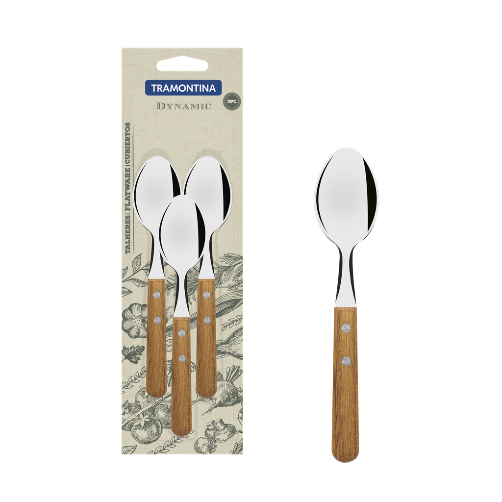 CUCHARA DE TE TRAMONTINA 22307/300 DYNAMIC 3PZS